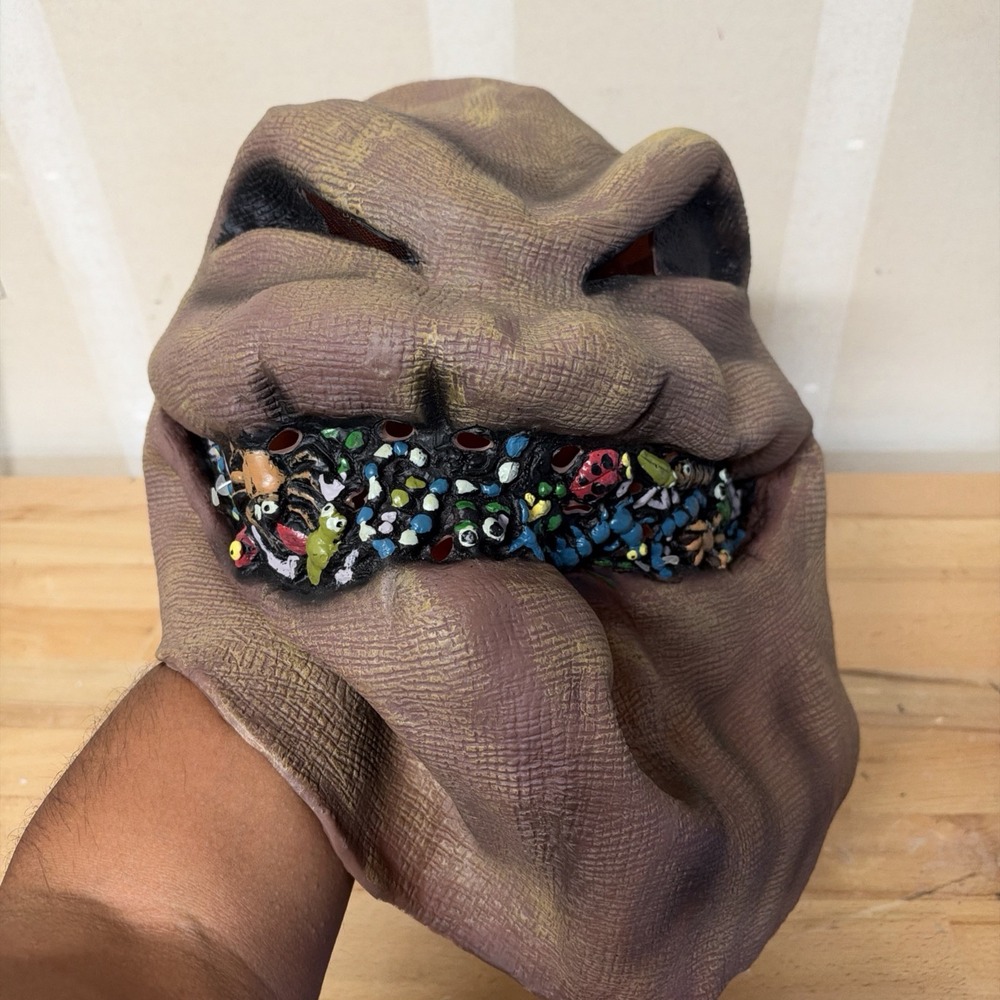 Disguise Disney Nightmare Before Christmas Oogie Boogie Rubber Halloween Mask